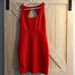 Red Guess cocktail dress